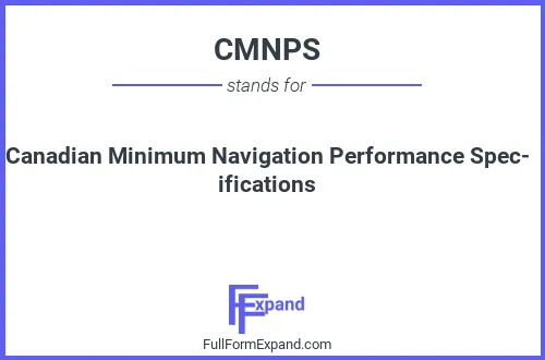 Full form of CMNPS