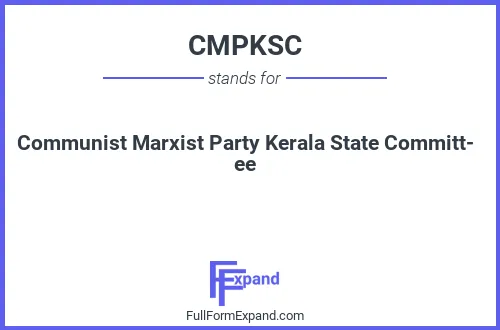 Full form of CMPKSC