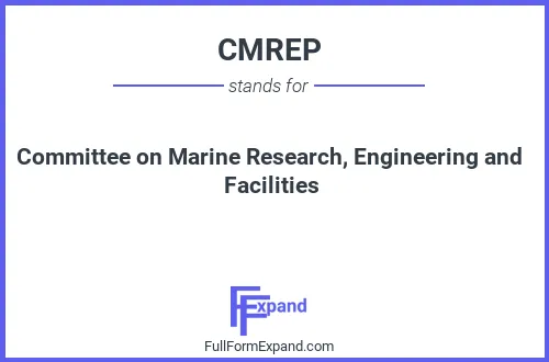 Full form of CMREP
