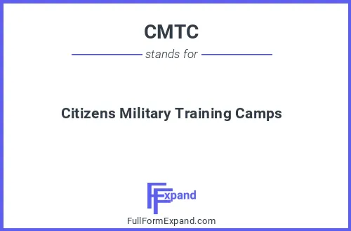 Full form of CMTC