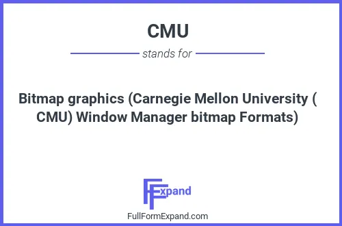 Full form of CMU