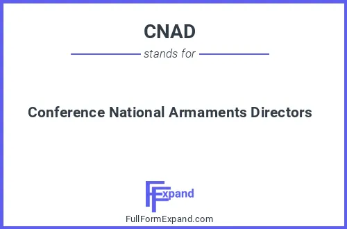 Full form of CNAD