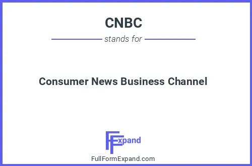 Full form of CNBC