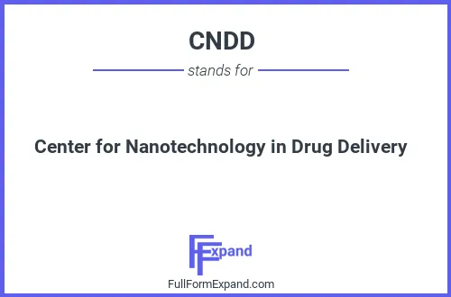 Full form of CNDD