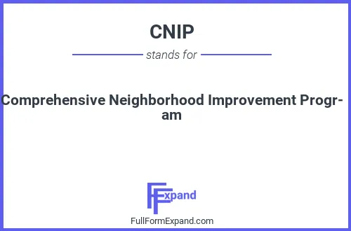 Full form of CNIP
