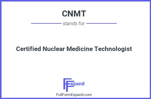 Full form of CNMT