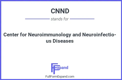 Full form of CNND