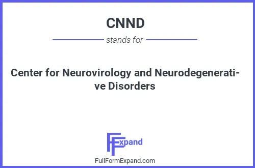 Full form of CNND