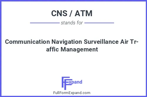 Full form of CNS / ATM