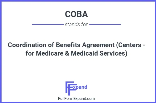 Full form of COBA