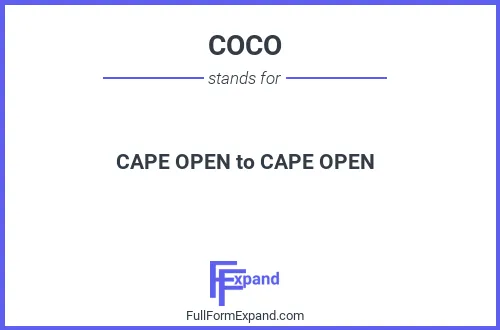 Full form of COCO
