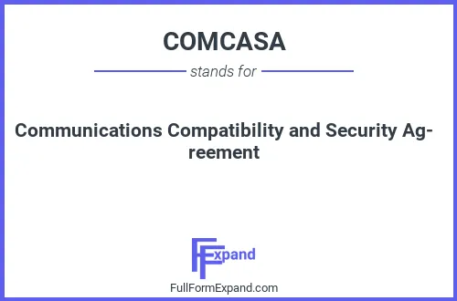 Full form of COMCASA