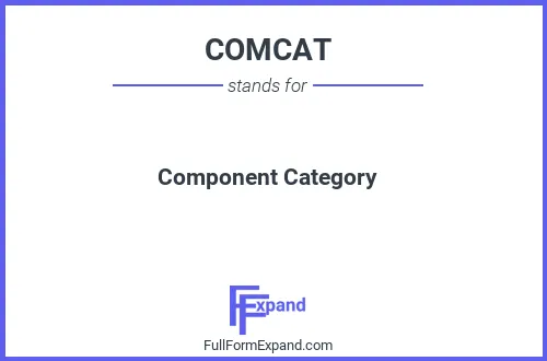 Full form of COMCAT