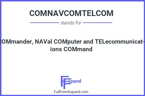 Full form of COMNAVCOMTELCOM