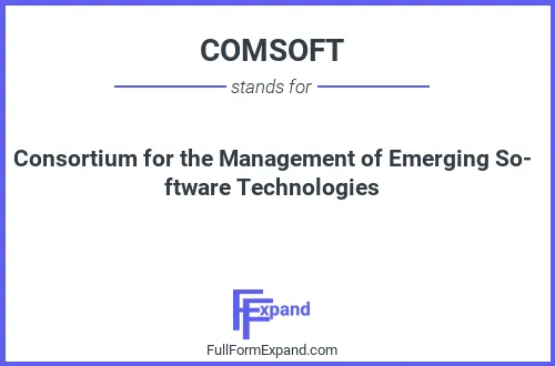 Full form of COMSOFT