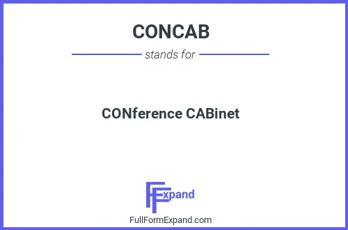 Full form of CONCAB