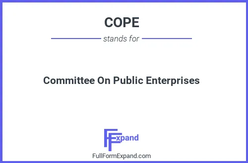 Full form of COPE