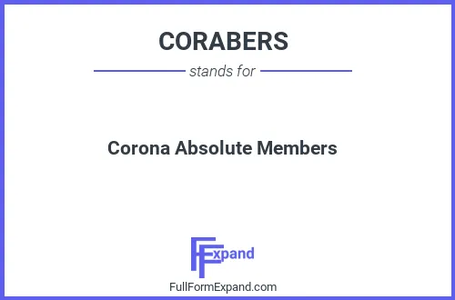 Full form of CORABERS