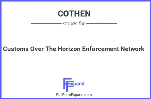 Full form of COTHEN