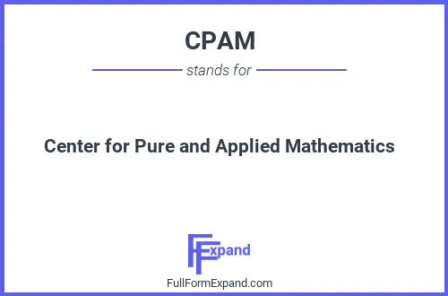 Full form of CPAM