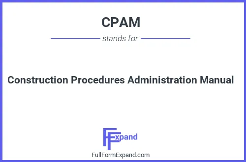 Full form of CPAM