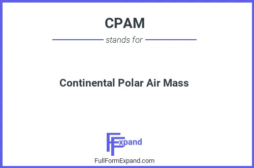 Full form of CPAM