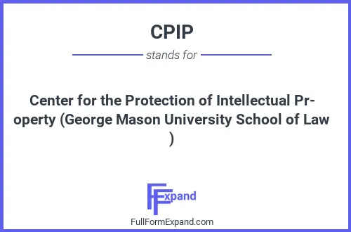Full form of CPIP