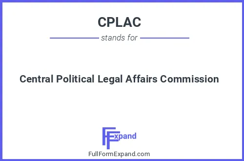 Full form of CPLAC