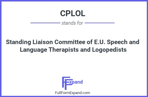 Full form of CPLOL