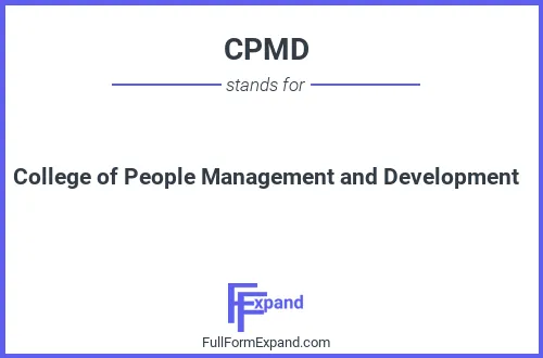 Full form of CPMD