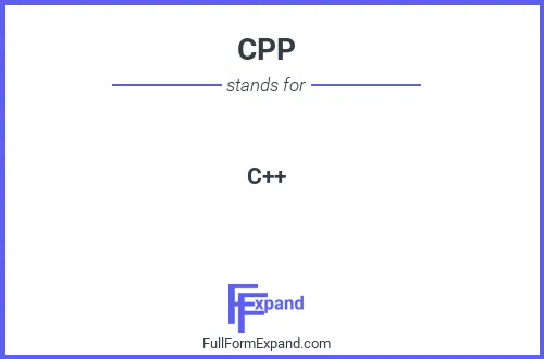 Full form of CPP