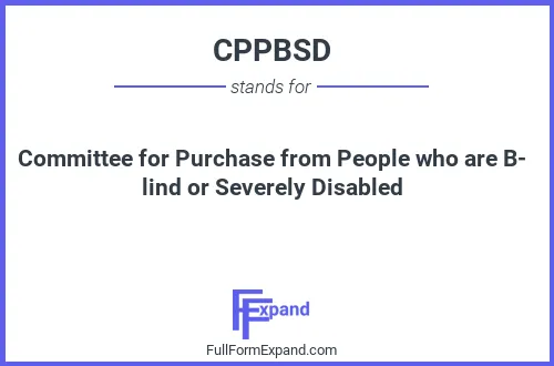 Full form of CPPBSD