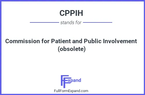 Full form of CPPIH