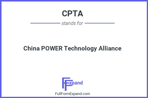 Full form of CPTA
