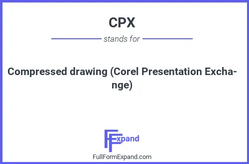 Full form of CPX