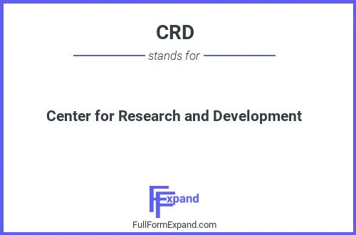 Full form of CRD