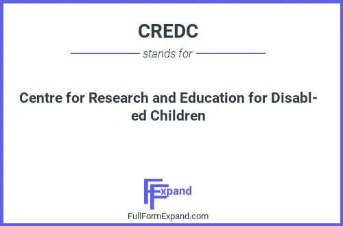 Full form of CREDC