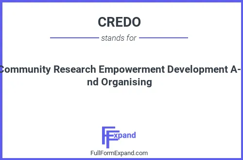 Full form of CREDO