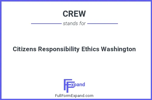 Full form of CREW
