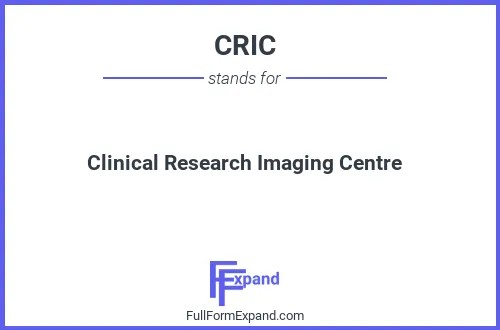 Full form of CRIC