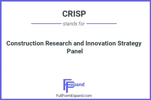 Full form of CRISP