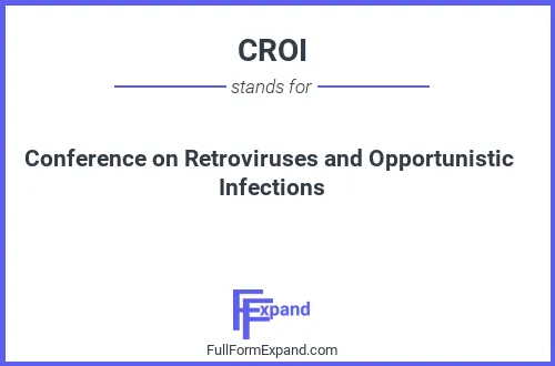 Full form of CROI