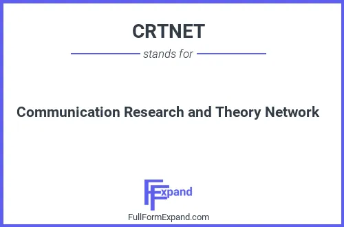 Full form of CRTNET