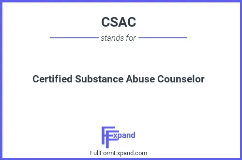 Full form of CSAC