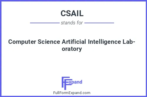 Full form of CSAIL