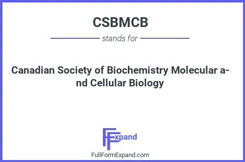 Full form of CSBMCB