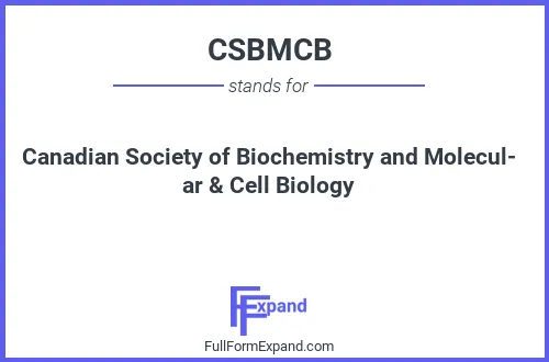 Full form of CSBMCB