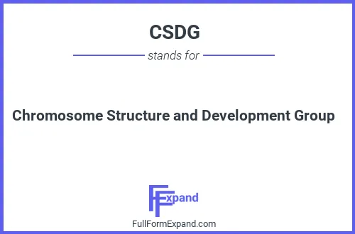 Full form of CSDG
