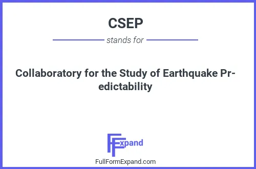 Full form of CSEP