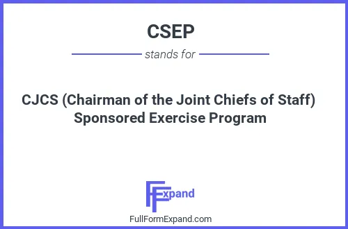 Full form of CSEP